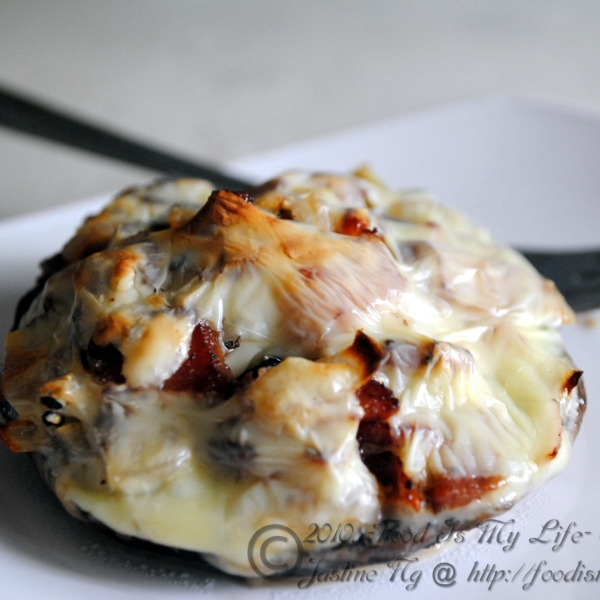 Baked Portobello Mushroom
