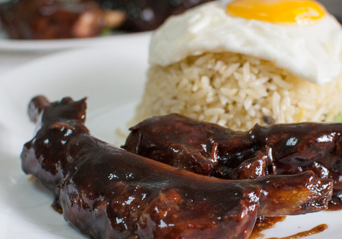 asian braised pork ribs