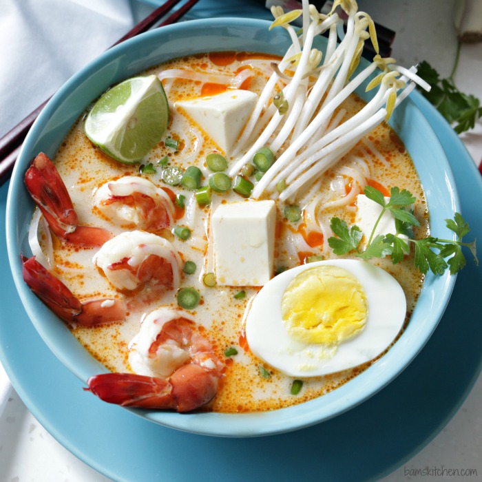 Guest Post - Gluten-Free Coconut Curry Laksa