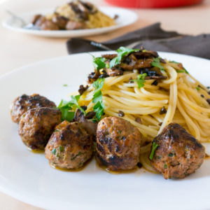 Ultimate Beef-Pork Meatballs