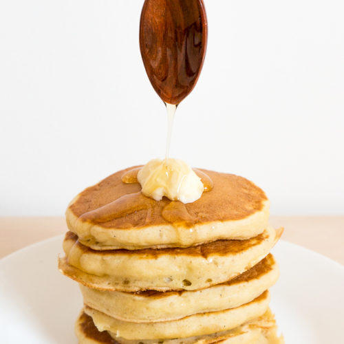 Vanilla Buttermilk Pancakes