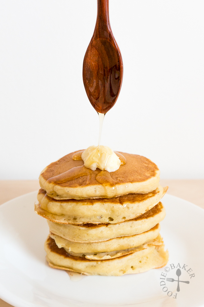 Vanilla Buttermilk Pancakes