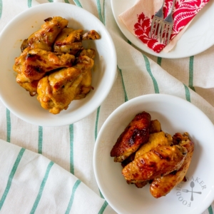 Baked Honey Mustard Chicken Wings