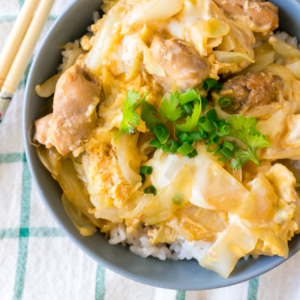 Oyakodon (Chicken and Egg Rice Bowl)