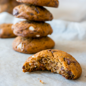 Fresh Mint Chocolate Chip Cookies