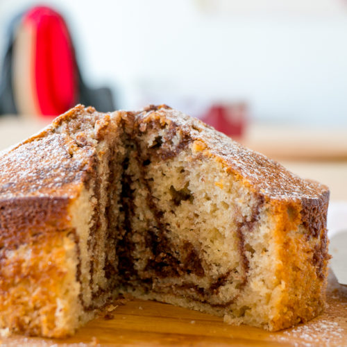 NoMixer Chocolate Marble Yogurt Cake