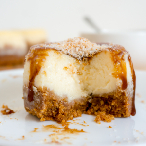 Mini Coconut Cheesecake