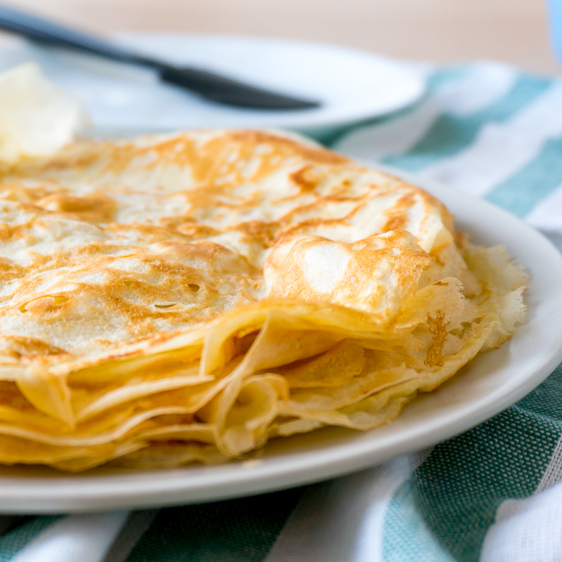 Julia Child's Basic Crêpes Recipe (For Both Savoury and Sweet)