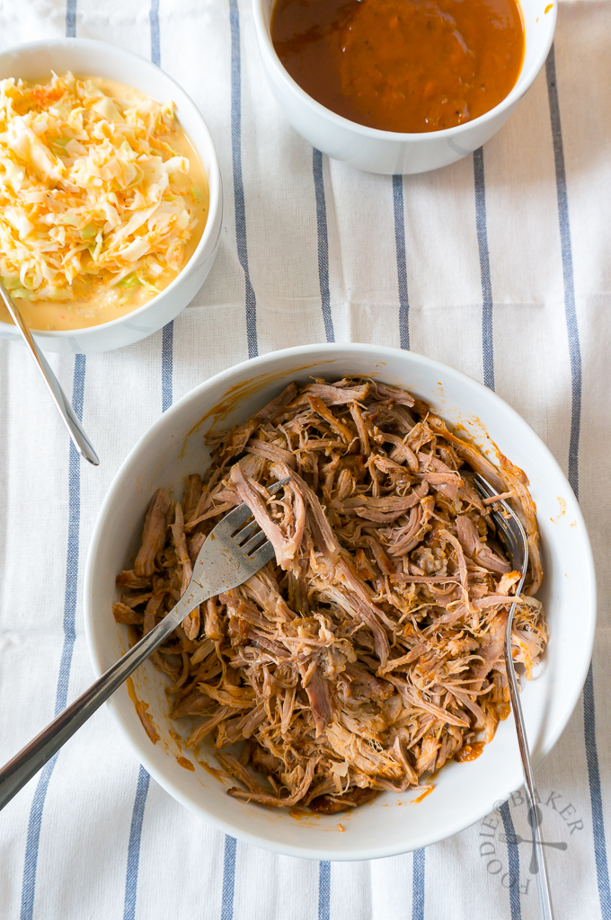 StoveTop BBQ Pulled Pork [Bonus Recipe KFC Coleslaw]