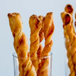 Garlic parmesan twists