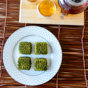 Matcha Snow Skin Mooncakes