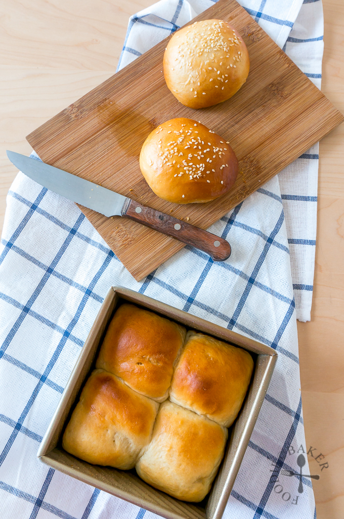 Basic Dinner Rolls & Burger Buns [TangZhong Method]
