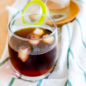 cold-brewed coffee