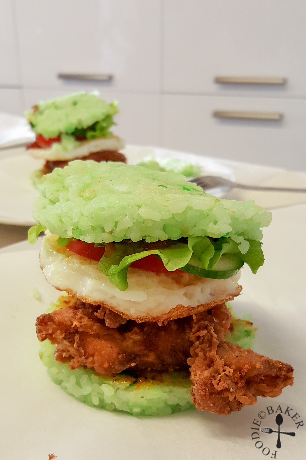 Nasi Lemak Burger