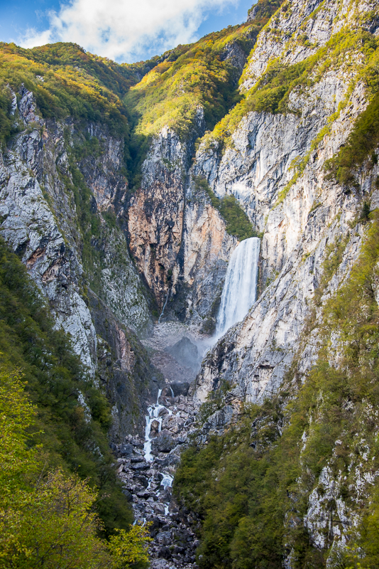 Boka Waterfall, Slovenia